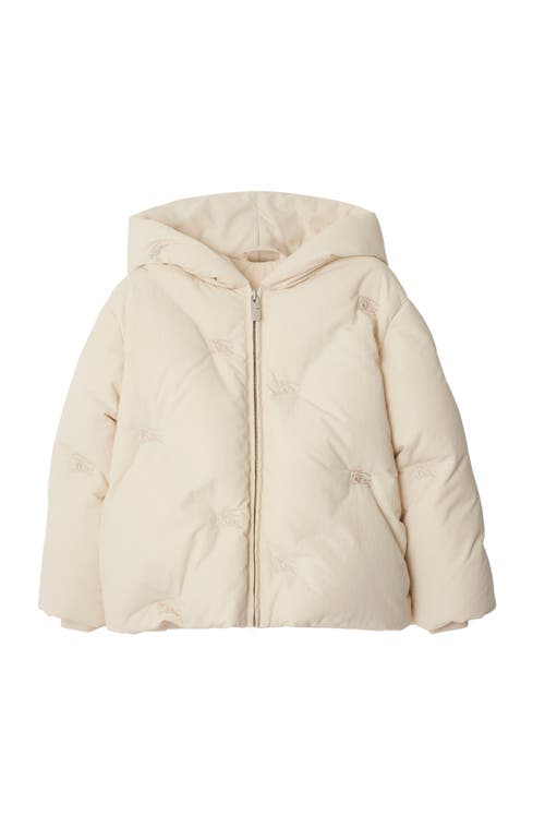 Shop Burberry Ekd Padded Jacket In Soap