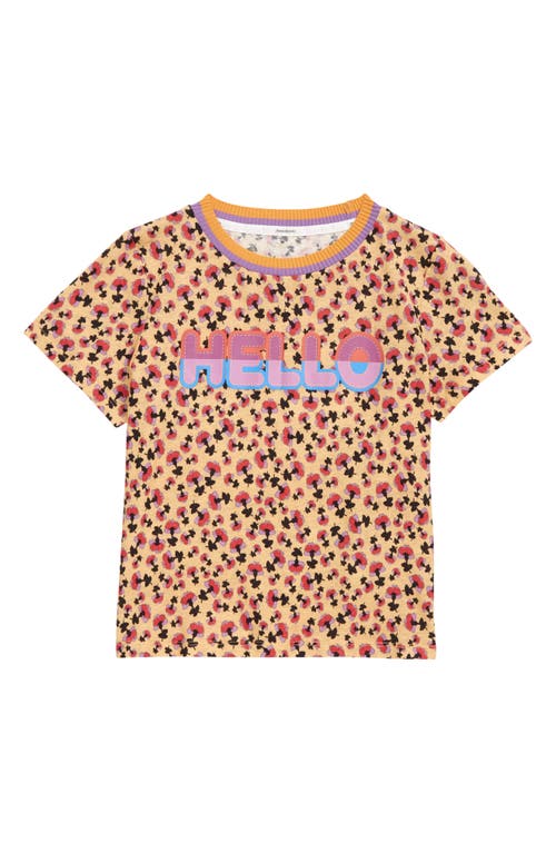 Zimmermann Kids' Tiggy Ditsy Linen & Cotton T-Shirt in Ditsy Floral
