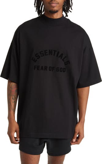 Adidas Men's Essentials Big Logo T-Shirt - Black, Size: XL, Cotton
