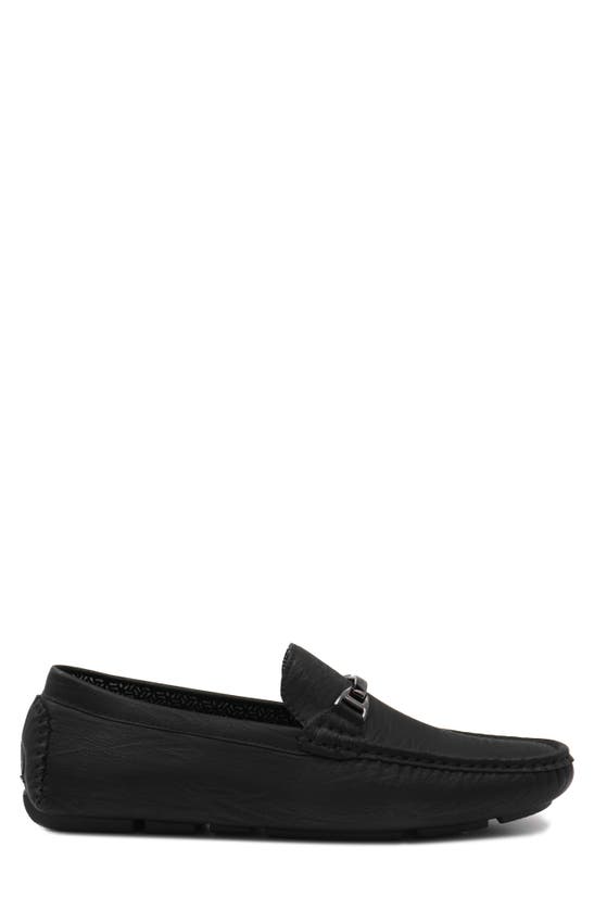 Aston Marc Charter Bit Loafer In Black