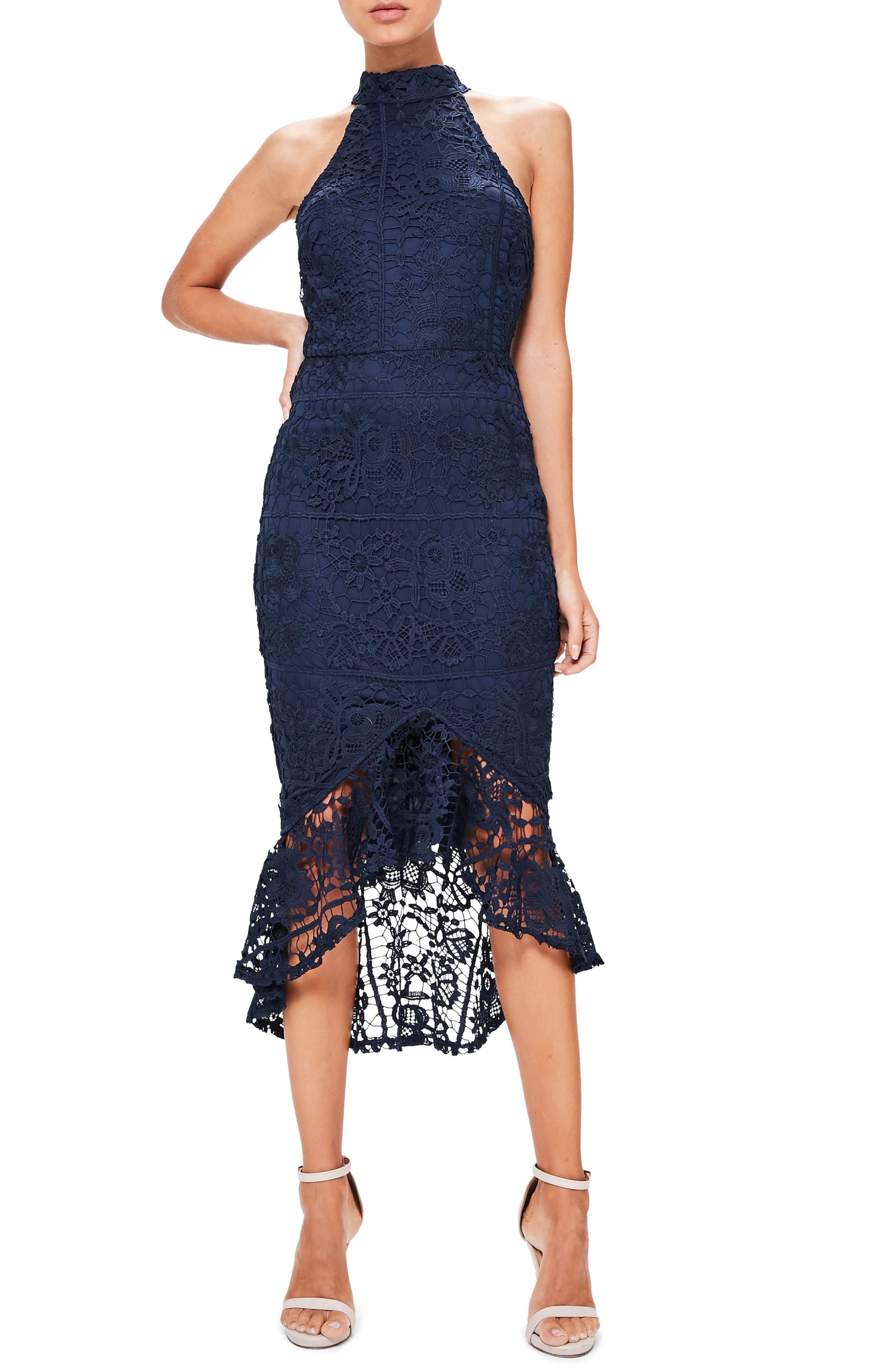 lace midi dress nordstrom