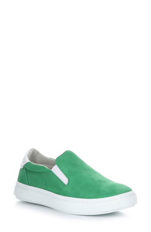 Chuska Slip-On Sneaker in Green Lux Suede