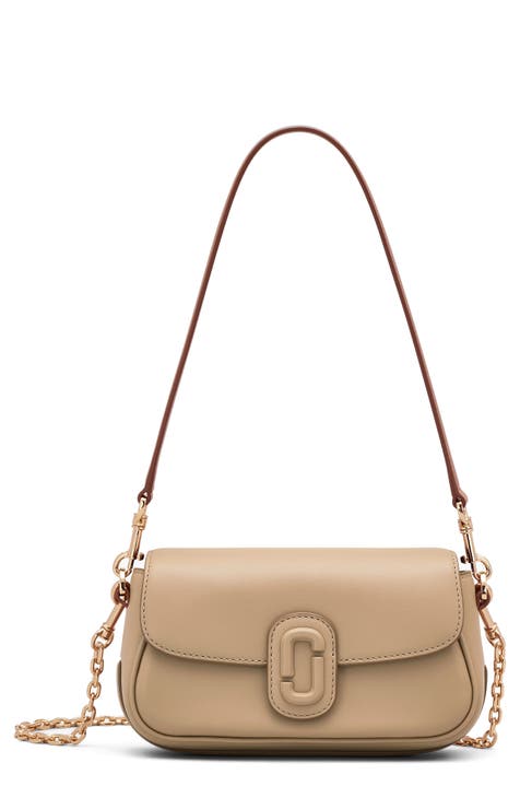 Beige shoulder bags best sale