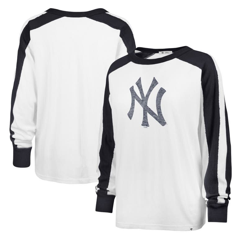 47 ' White New York Yankees Premier Caribou Long Sleeve T-shirt