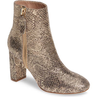 James Chan Delia Bootie, Metallic