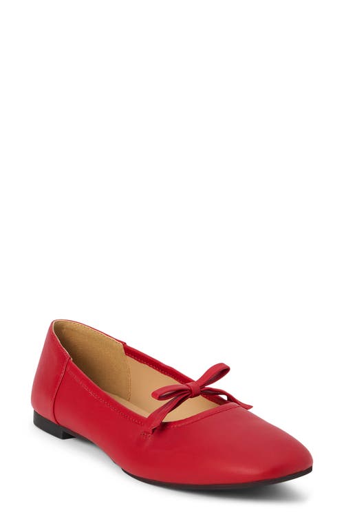 Shop Coconuts By Matisse Missy Ballet Flat In Red