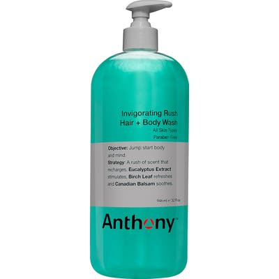Anthony(TM) Jumbo Invigorating Rush Hair & Body Wash
