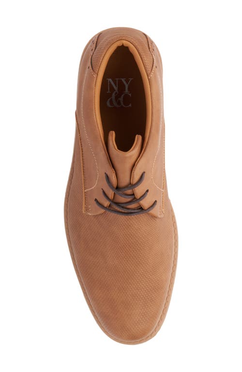 New York And Company Thatcher Knit Derby In Tan