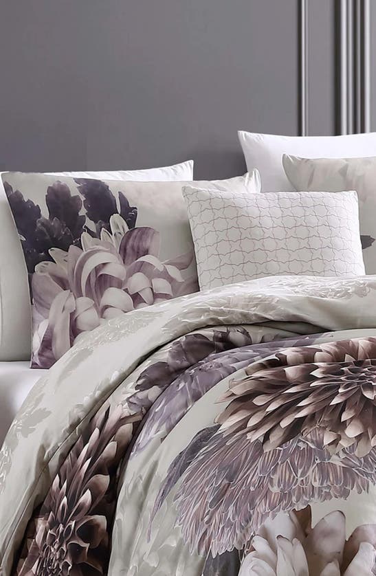 Bebejan Bloom Purple 5-piece Reversible Comforter Set In Purple
