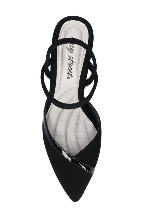 Shop Easy Street Uunna Slingback Pump In Black Lamy