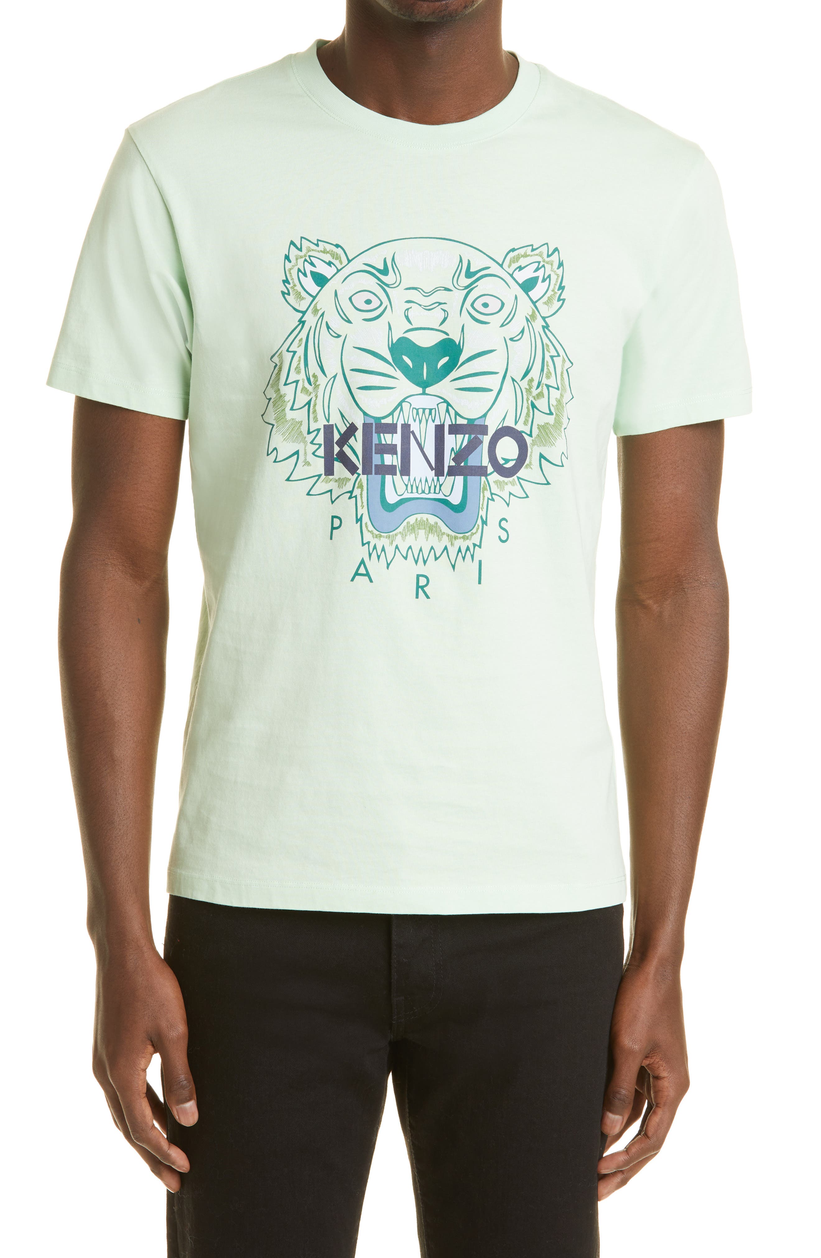 white and green designer shirt