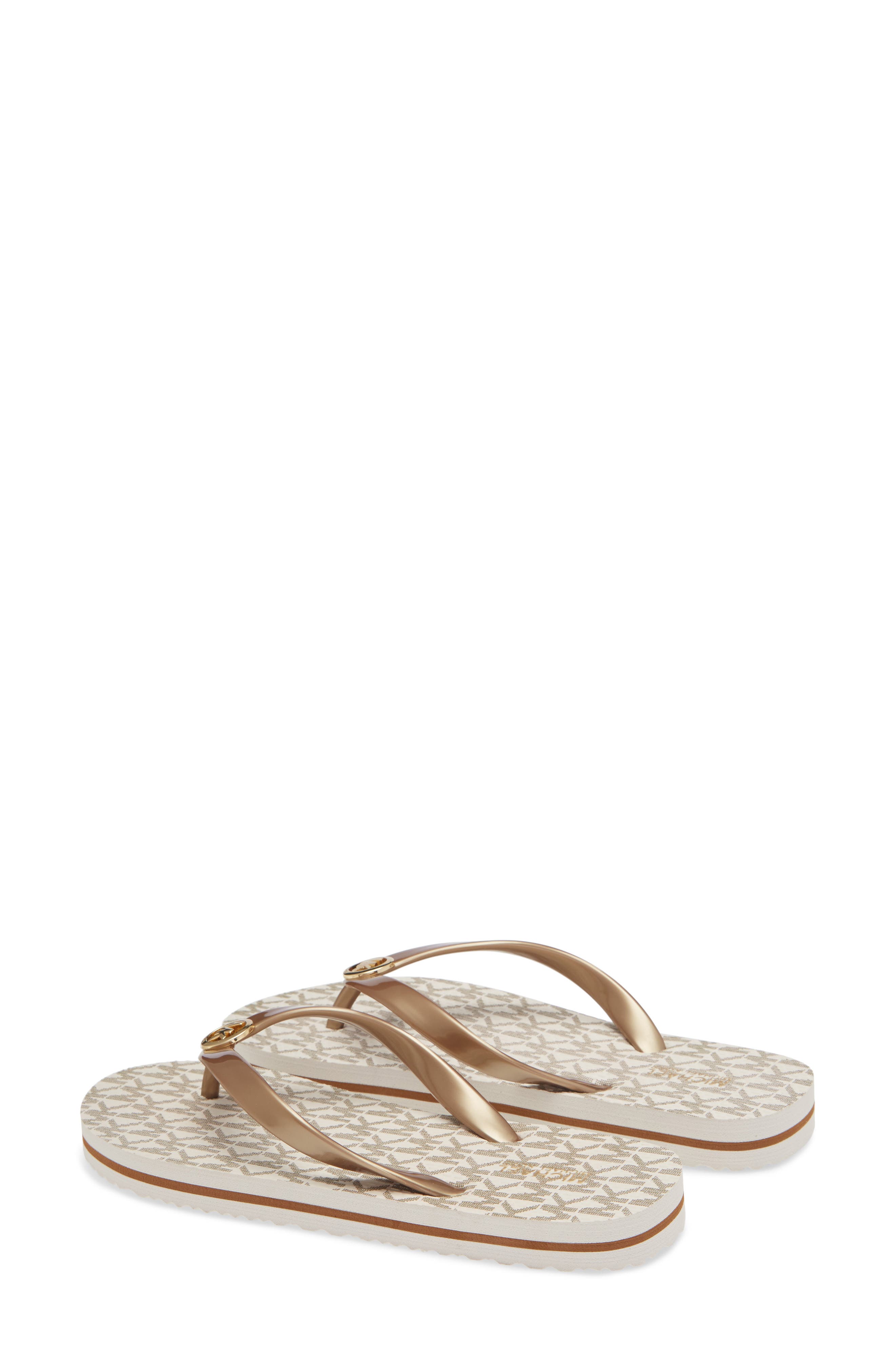 michael kors flip flops