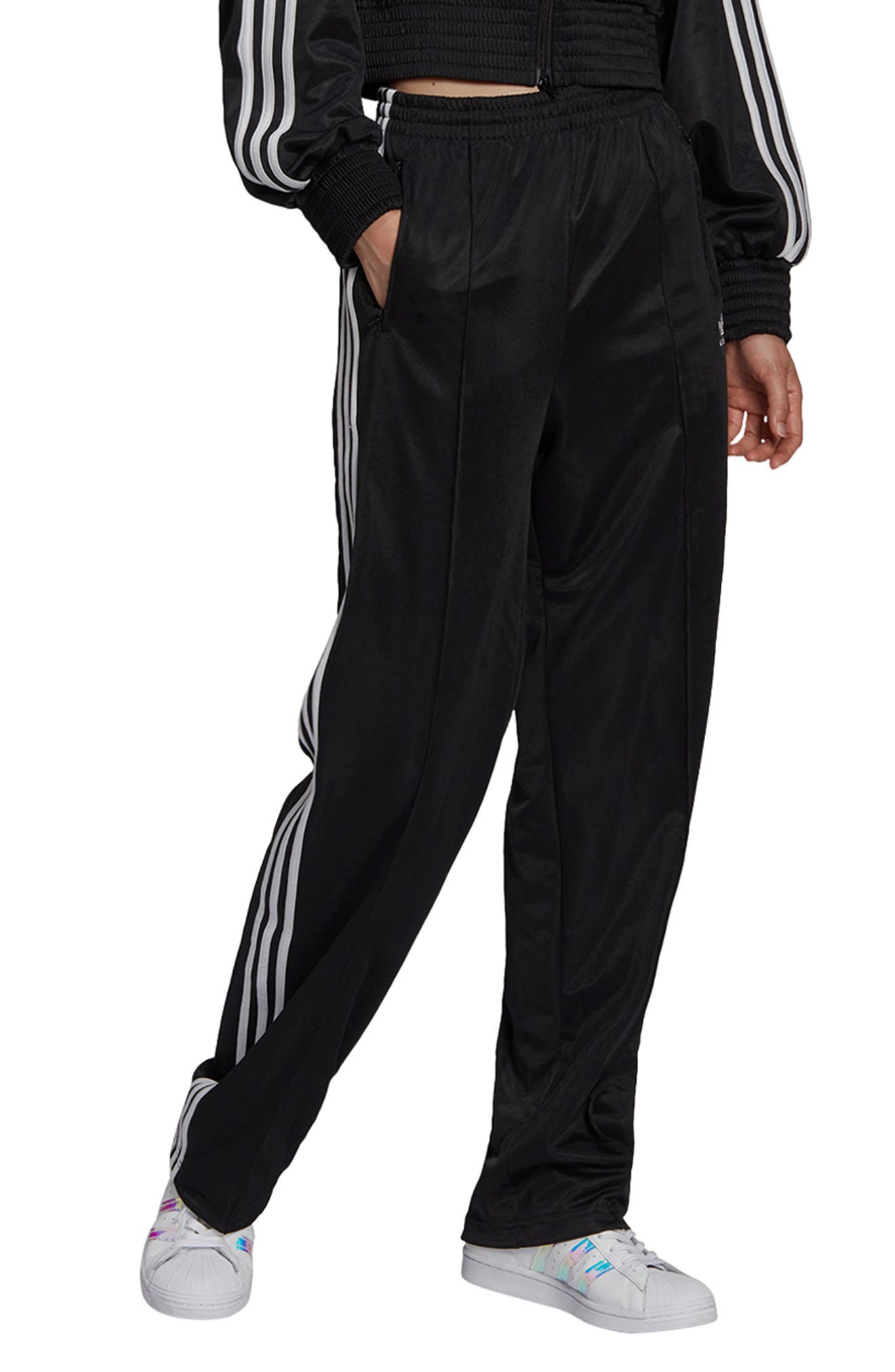 adidas button down pants