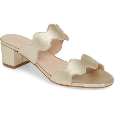 Patricia Green Palm Beach Slide Sandal, Metallic
