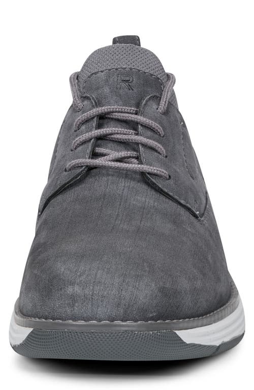 Shop Rockport Lukah Sock Derby In Medium Gray