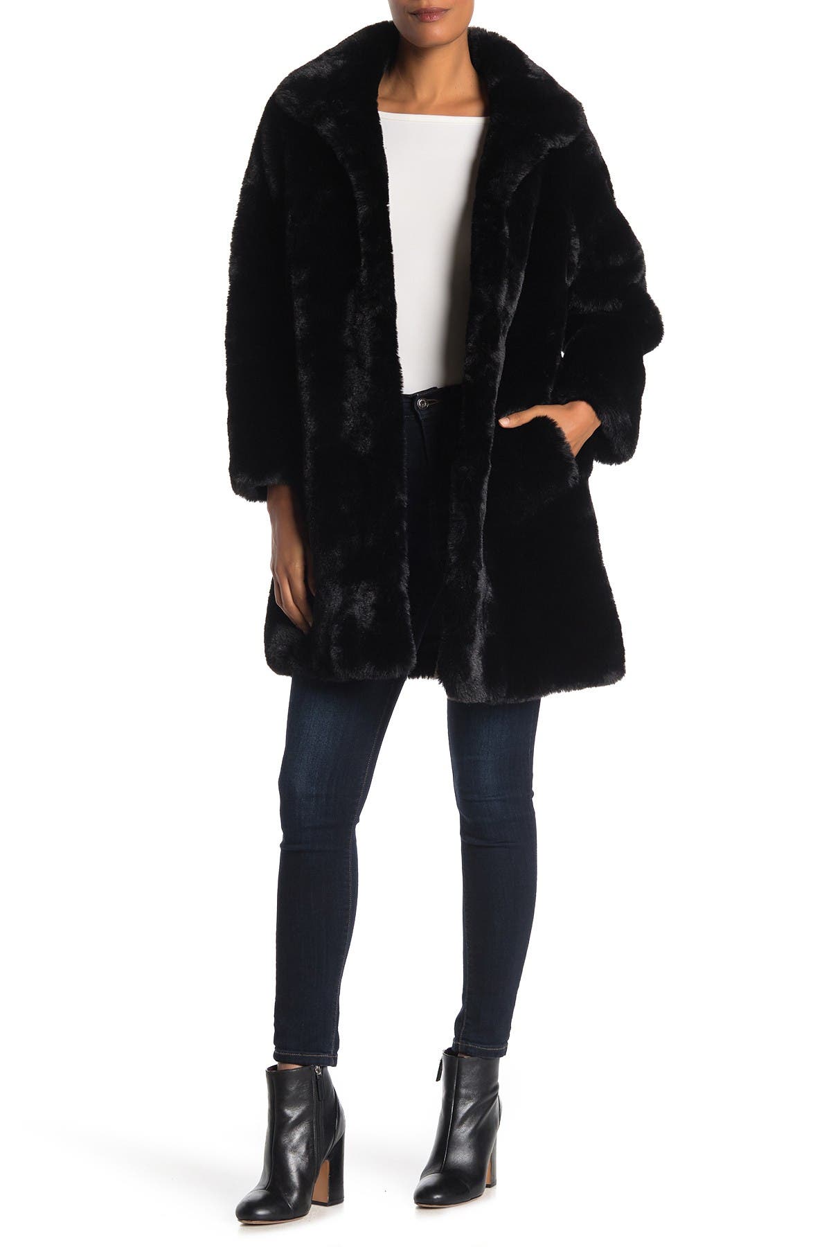 nordstrom rack fur coat