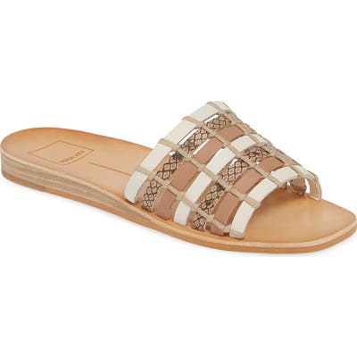 Dolce Vita Colsen Slide Sandal- Brown