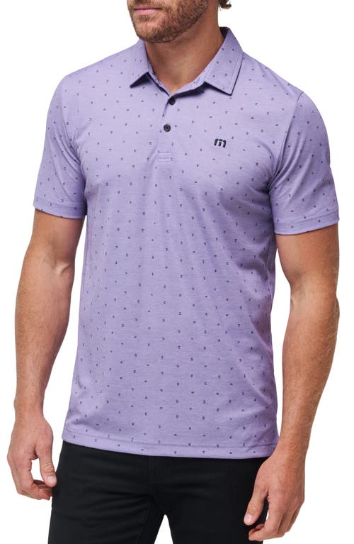 Shop Travismathew Always Summer Piqué Polo In Heather Imperial