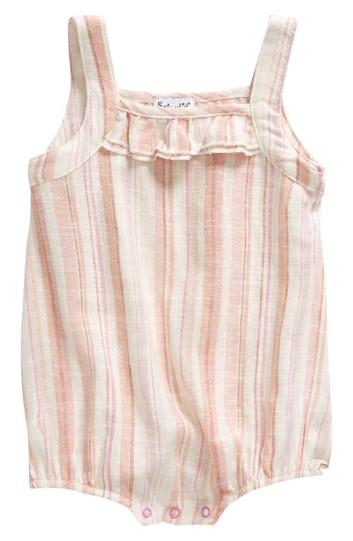 Splendid Stripe Bodysuit Cameo Multi at Nordstrom,