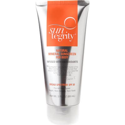 Suntegrity Natural Mineral Sunscreen For Body Broad Spectrum Spf 30