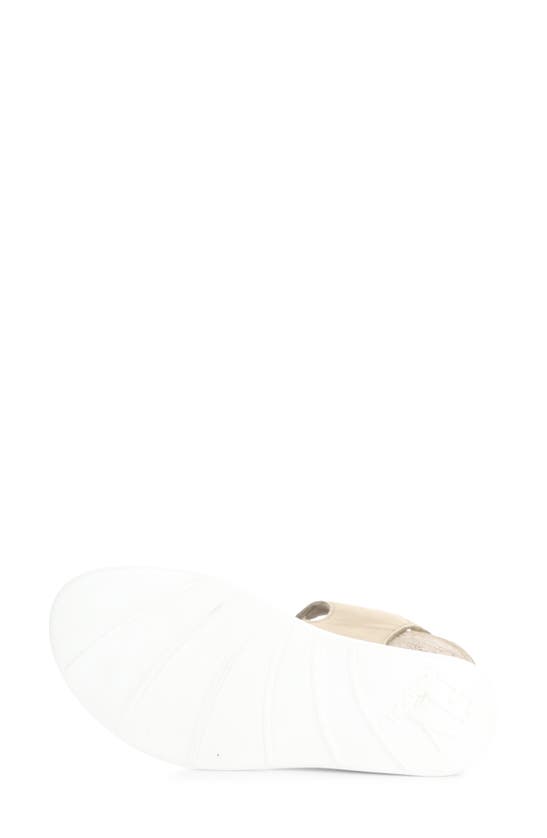 Shop Fly London Gogo Platform Wedge Sandal In 005 Taupe Cupido