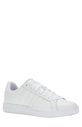 K-swiss Court Tiebreak Sneaker In White/white/white