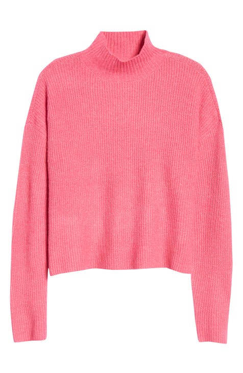 Women's Pink Turtleneck Sweaters | Nordstrom