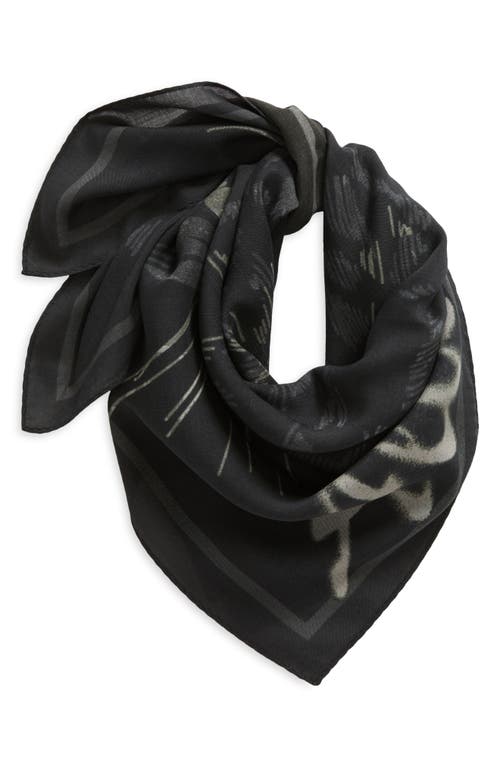 Shop Allsaints Hunter Bandada Scarf In Black