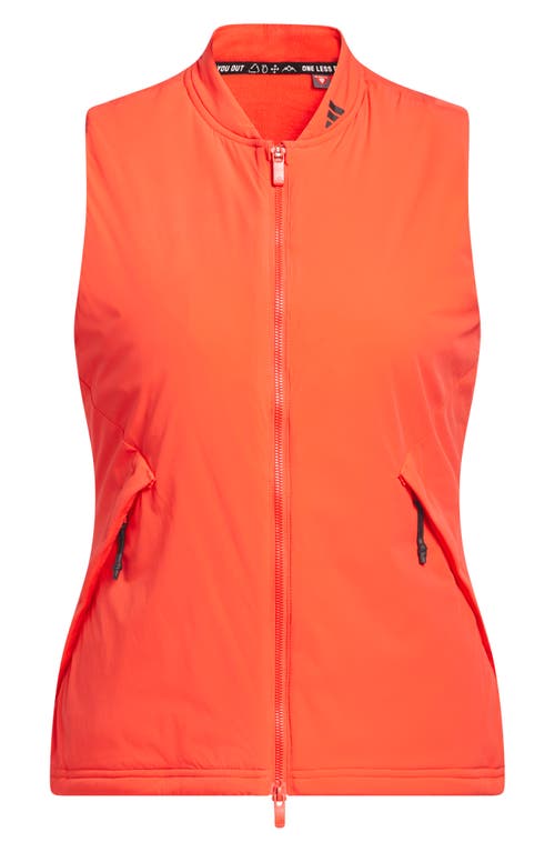Ultimate365 Tour Frostguard Water Resistant Golf Vest in Bright Red