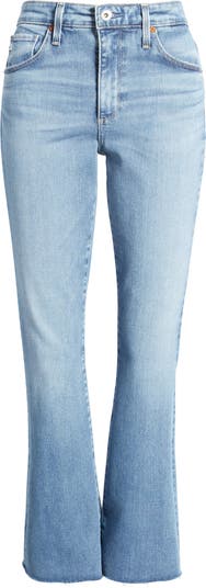 Ag Farrah Raw Hem High Waist Bootcut Jeans in 4 Years Park Ave at Nordstrom, Size 31