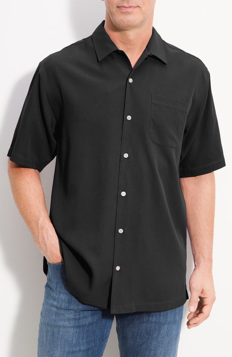 Tommy Bahama 'Catalina Twill' Silk Camp Shirt (Big & Tall) | Nordstrom