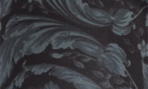 Versace Barocco Print Cotton Blend Boxer Briefs In Black Grey