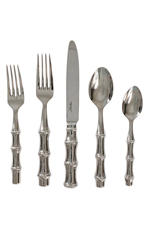 Juliska Bamboo 5-piece Place Setting In Polished