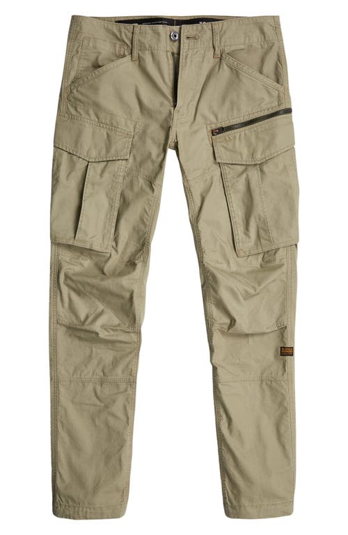 Shop G-star Rovic Zip 3d Tapered Fit Cargo Pants In Ensis Green