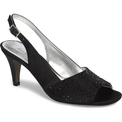 David Tate Stunning Slingback Pump, Black