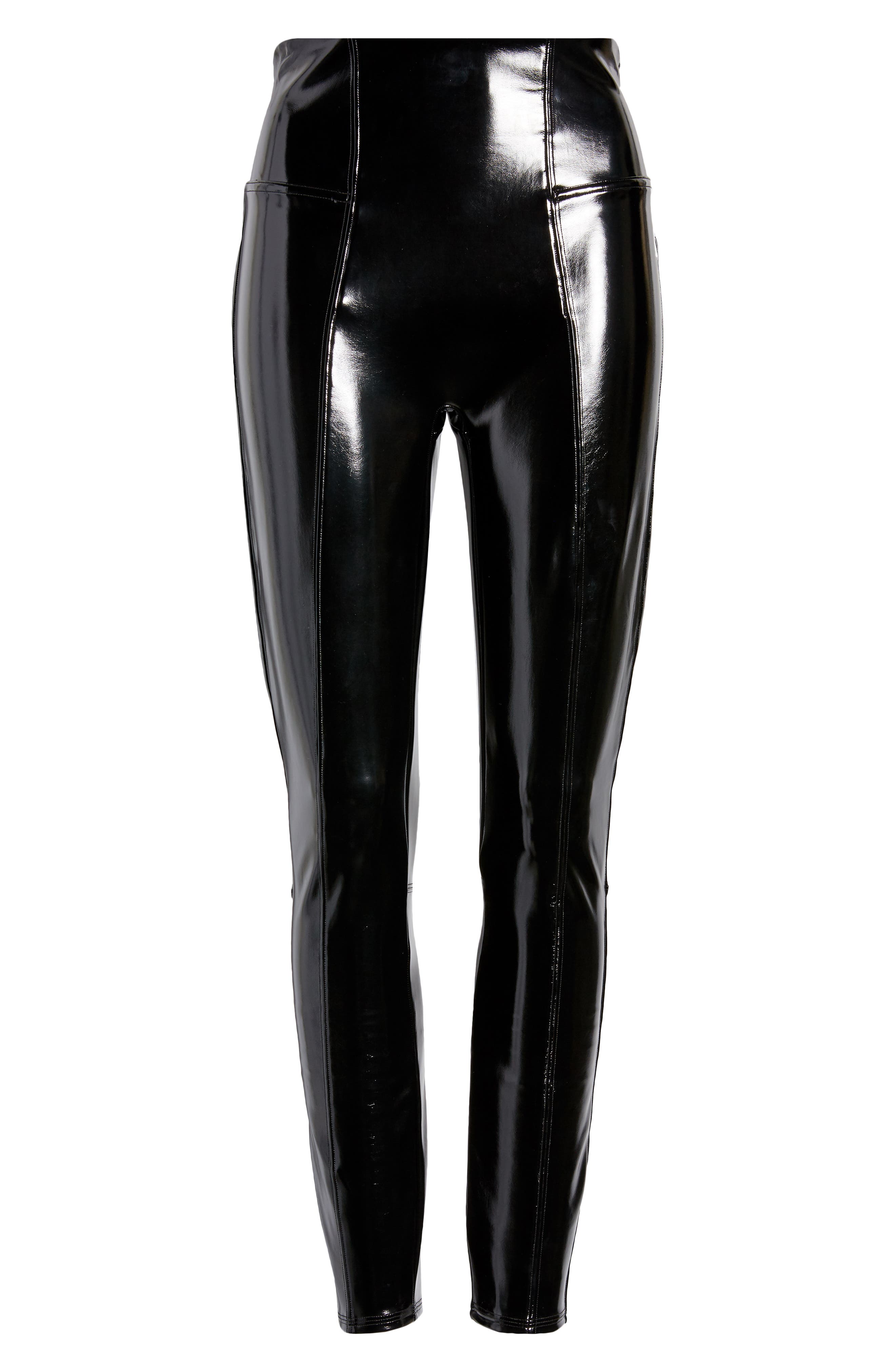 Spanx Faux Patent Leather Leggings