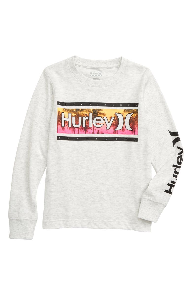 Hurley Statement Ii Long Sleeve Shirt Toddler Boys Little Boys
