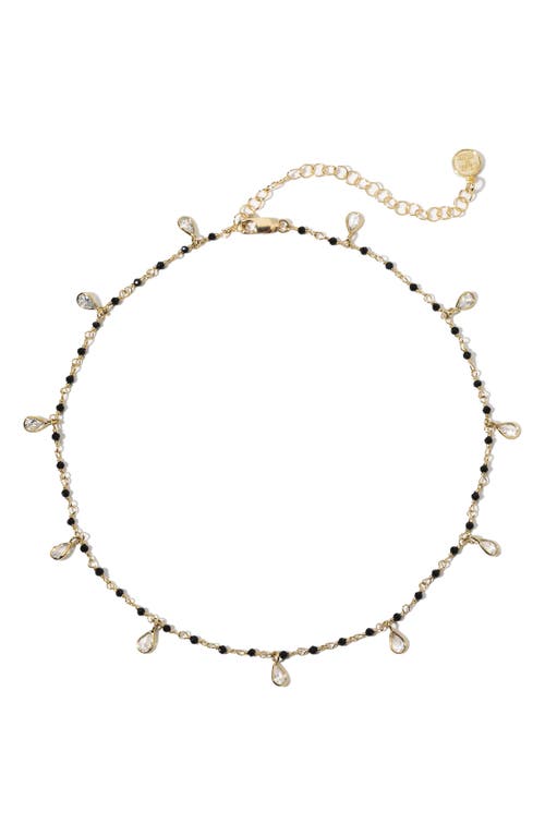 Dylan Shaker Choker Necklace in Gold