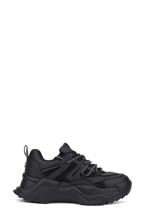 Olivia Miller Zenith Sneaker In Black