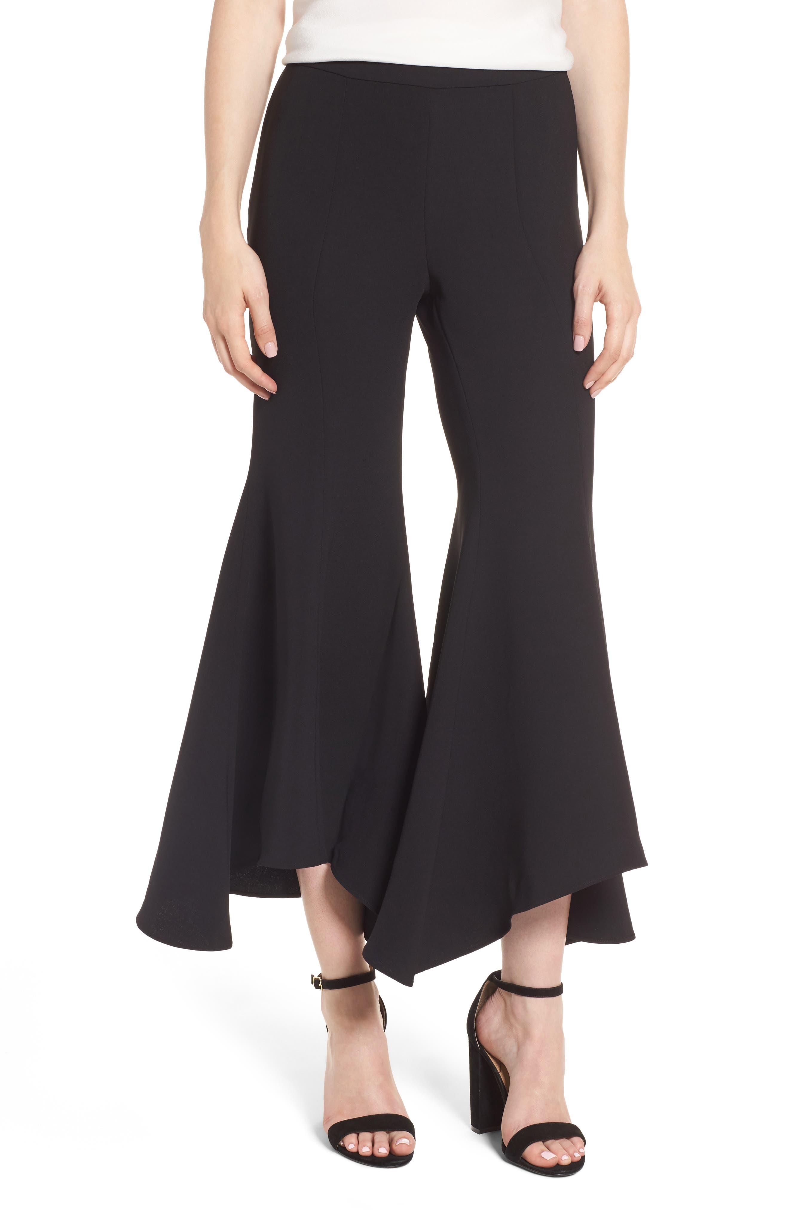Chelsea28 Ruffle Crop Flare Pants Nordstrom