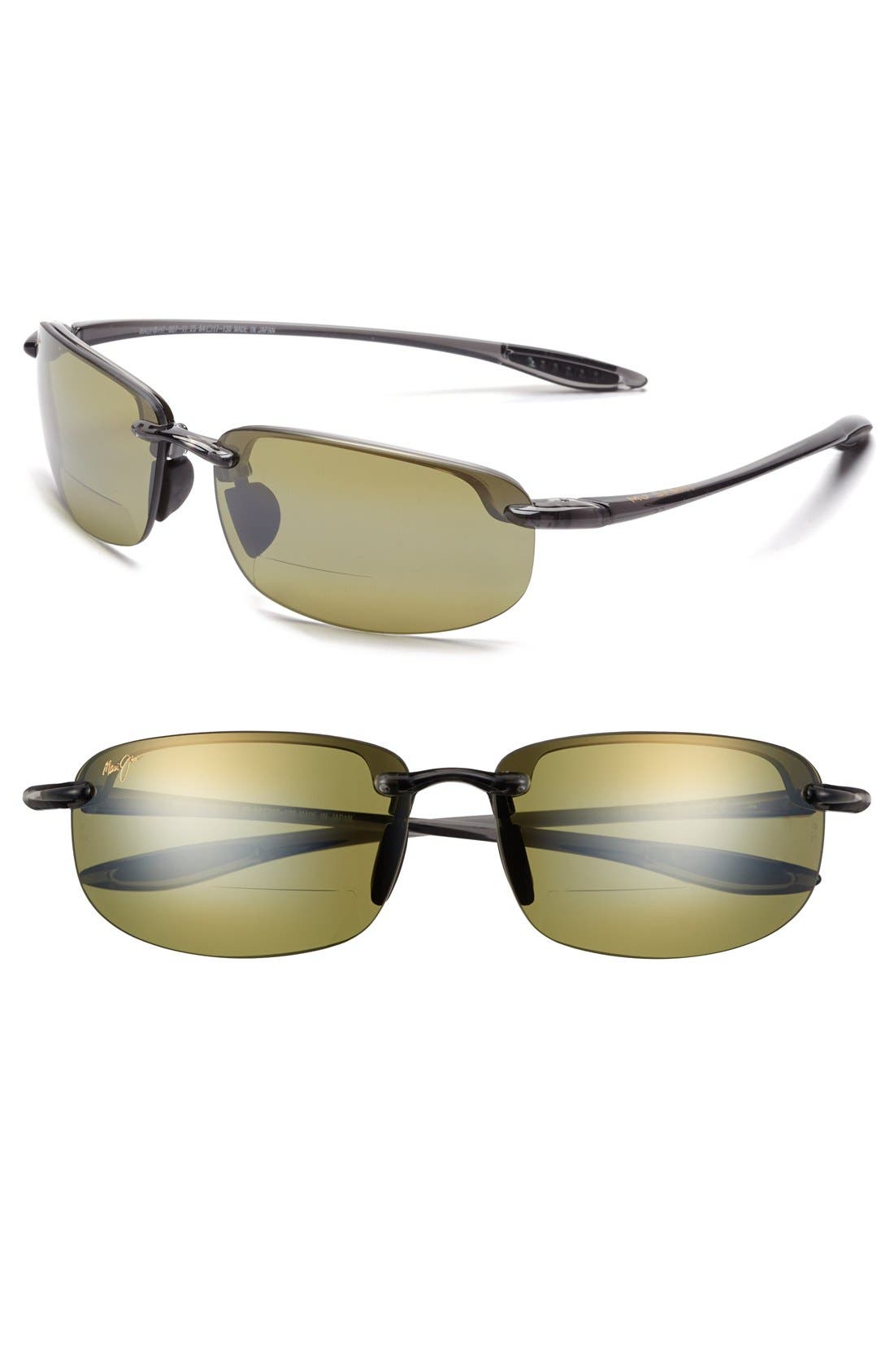 Maui Jim Ho'okipa 64mm PolarizedPlus2® Rimless Reader Sunglasses