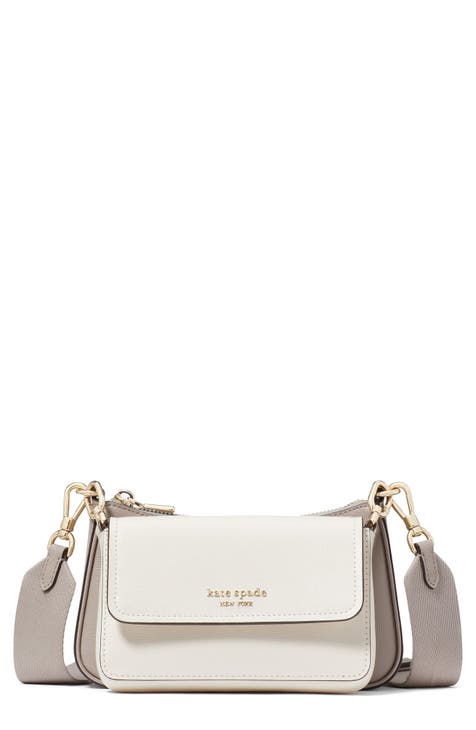 double up colorblock leather crossbody bag
