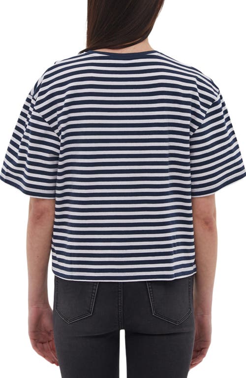 Shop Bench . Aife Stripe Oversize T-shirt In Navy
