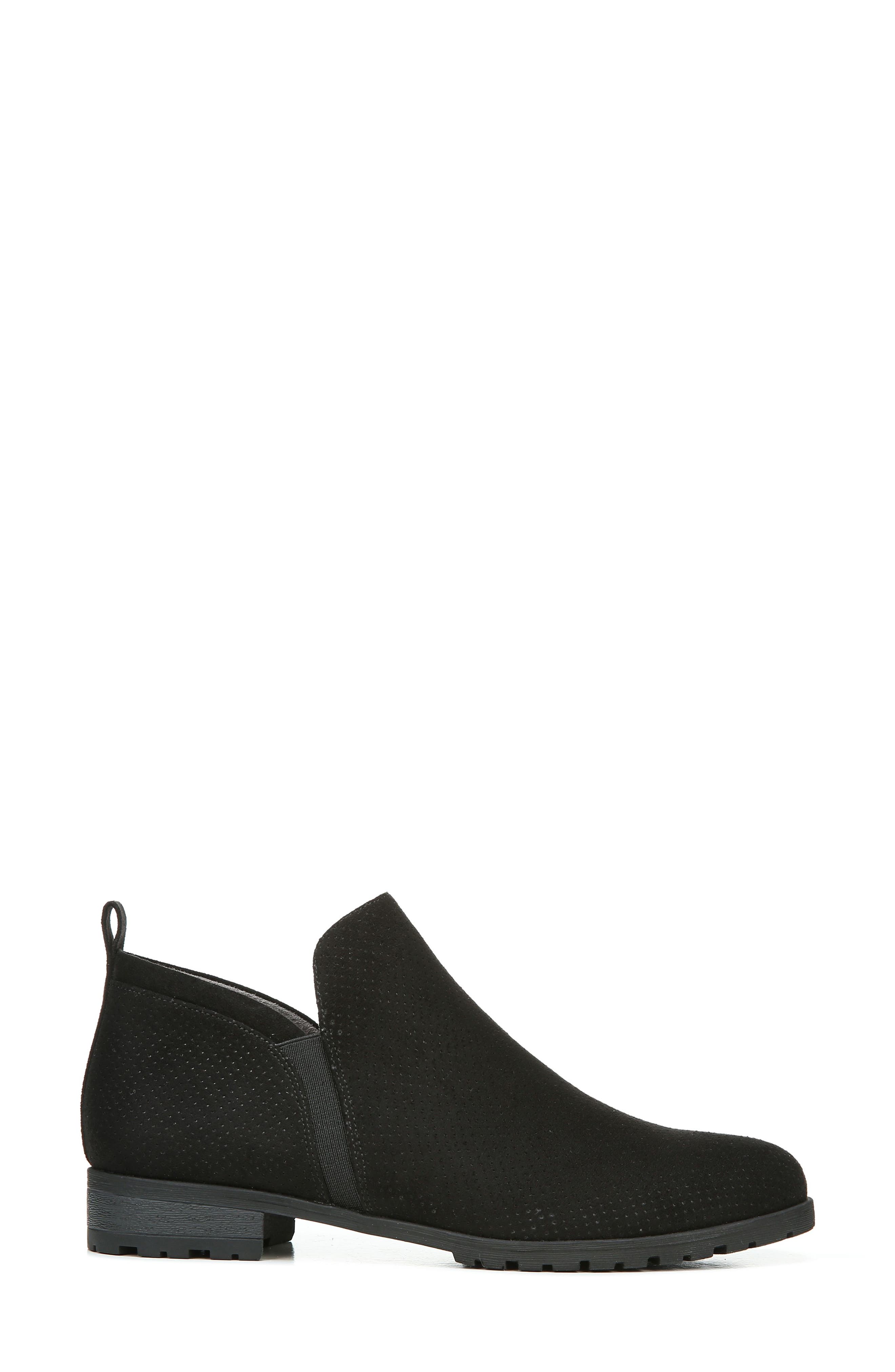 dr scholls black suede boots