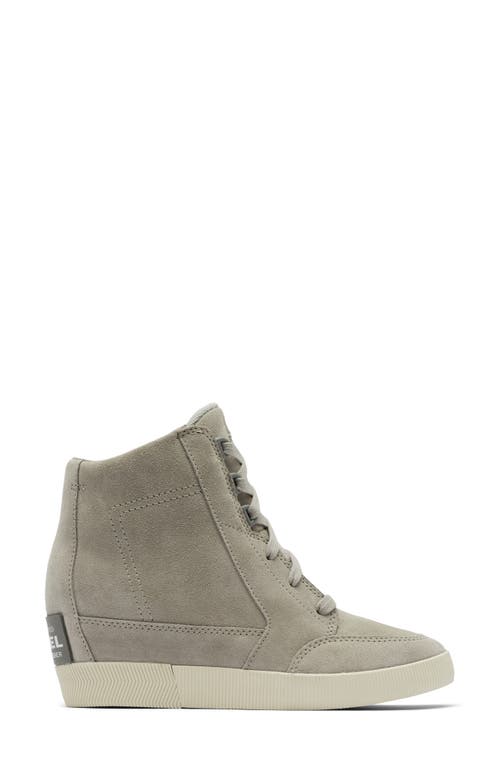 Shop Sorel Out N About Wedge Ii Shoe In Dove/quarry