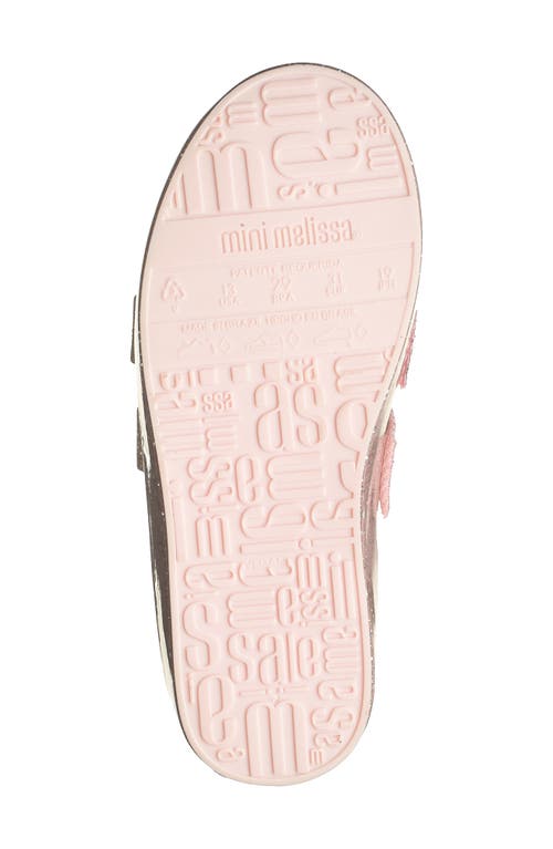 Shop Melissa Kids' Beanny Bugs Sneaker In Pink/pink Glitter