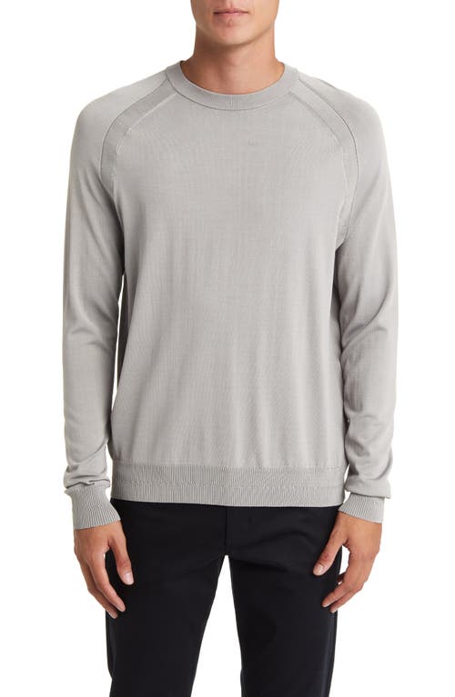 Maywo Saddle Shoulder Sweater in Grey