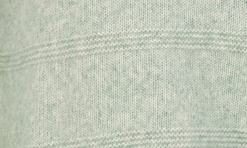 Lucky Brand Textured Crewneck Sweater In Green Bay