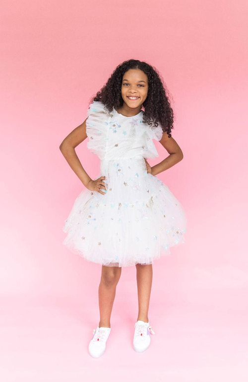 LOLA + THE BOYS LOLA + THE BOYS SHOOTING STAR TULLE DRESS 