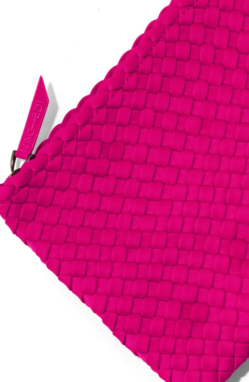 Naghedi St. Barths Large Woven Tote In Miami Pink